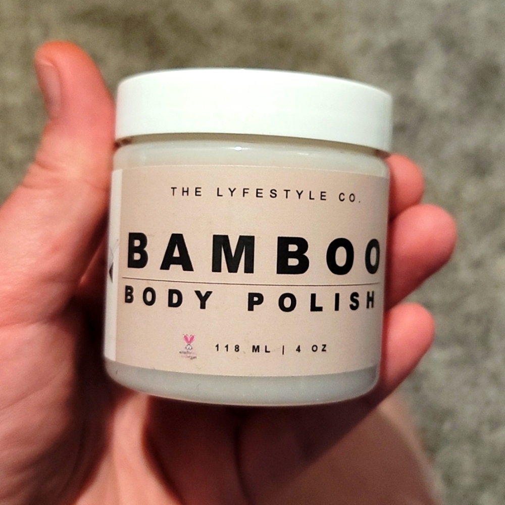 Bamboo body polish